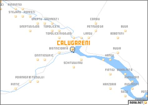 calugareni arad|Calugareni Map 